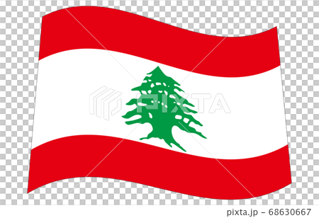 New World Flag 2:3Ver Waveform Lebanon New World Flag 2:3Ver Waveform Lebanon 68630667