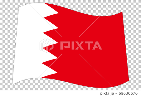 New World Flag 2:3Ver Waveform Bahrain New World Flag 2:3Ver Waveform Bahrain 68630670