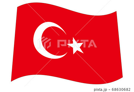 新世界の国旗2:3Ver波形 トルコ 新世界の国旗2:3Ver波形 トルコ 68630682
