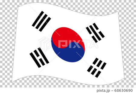 新世界の国旗2：3Ver波形　大韓民国 68630690