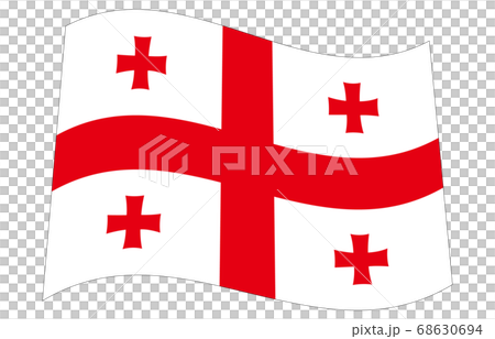 New World Flag 2:3Ver Wave Georgia 68630694