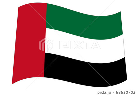 新世界の国旗2：3Ver波形　アラブ首長国連邦