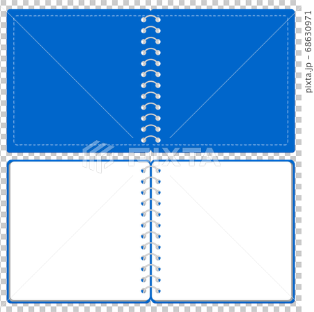 寫生簿環筆記本封面和頁面設置插圖矢量*平方大小 寫生簿環筆記本封面和頁面設置插圖矢量*平方大小 68630971