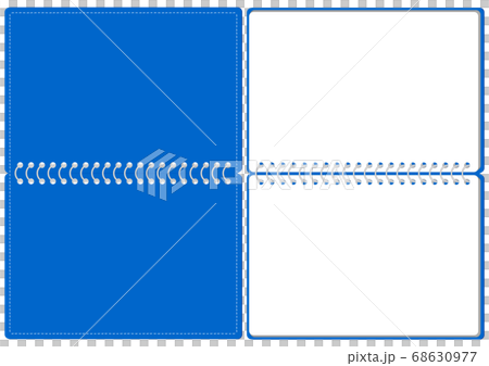 寫生簿環筆記本封面和頁面設置插圖矢量* A4大小 寫生簿環筆記本封面和頁面設置插圖矢量* A4大小 68630977