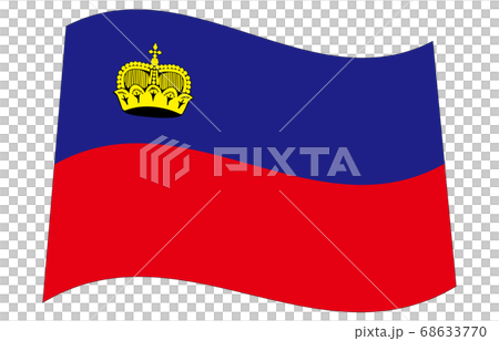 New World Flag 2:3Ver Waveform Liechtenstein 68633770