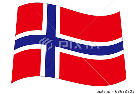 新世界の国旗2:3Ver波形 ノルウェー 新世界の国旗2:3Ver波形 ノルウェー 68633805