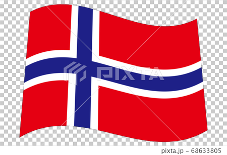New World Flag 2:3Ver Waveform Norway 68633805