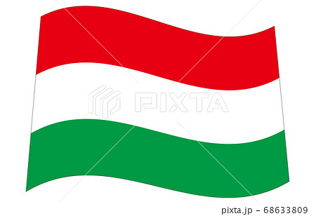 新世界の国旗2：3Ver波形　ハンガリー