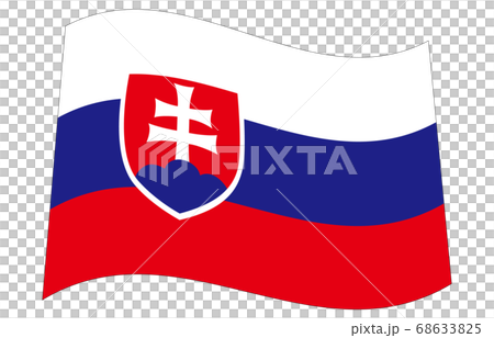 新世界の国旗2:3Ver波形 スロバキア 新世界の国旗2:3Ver波形 スロバキア 68633825