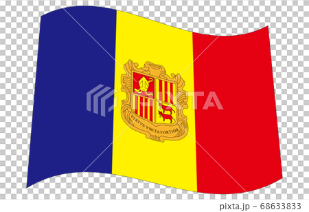 New World Flag 2:3Ver Waveform Andorra 68633833