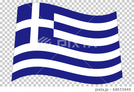 New World Flag 2:3Ver Waveform Greece 68633849