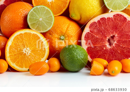 Close up of citrus fruits.の写真素材 [68633930] - PIXTA