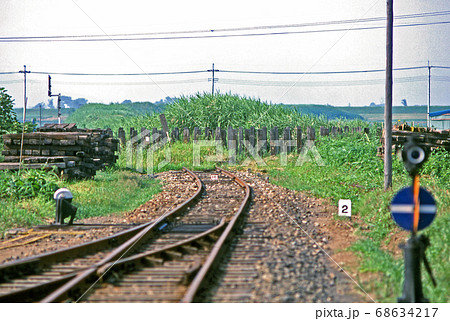 鉄道 私鉄:東武熊谷線 (妻沼線) 妻沼駅構内 鉄道 私鉄:東武熊谷線 (妻沼線) 妻沼駅構内 68634217