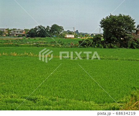 鉄道　私鉄：東武熊谷線 (妻沼線) キハ2000形　妻沼～大幡 間 68634219