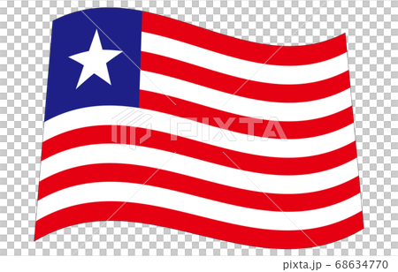 New World Flag 2:3Ver Waveform Liberia 68634770