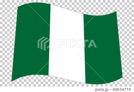 New World Flag 2:3Ver Waveform Nigeria 68634774