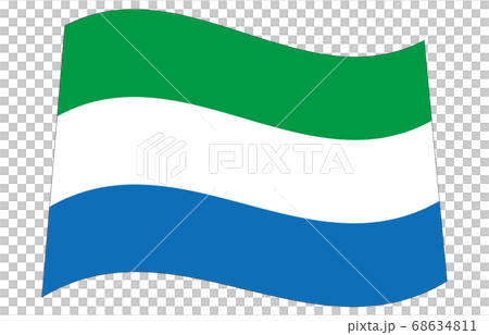 New World Flag 2:3Ver Waveform Sierra Leone 68634811