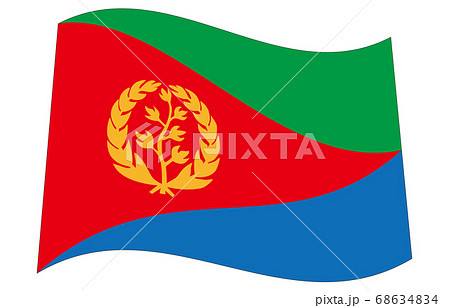 新世界の国旗2：3Ver波形　エリトリア