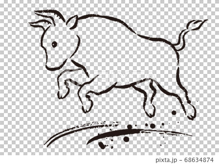 Cow illustration 02 68634874