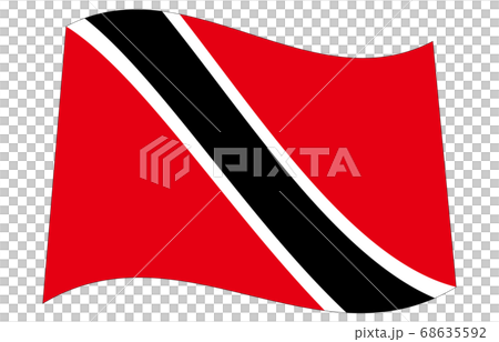 New World Flag 2:3Ver Waveform Trinidad and Tobago 68635592