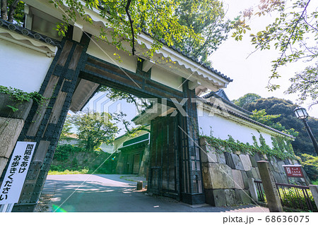 日本の東京都市景観 田安門などを望む(日本武道館では全国戦没者追悼式が開かれた)=8月15日 日本の東京都市景観 田安門などを望む(日本武道館では全国戦没者追悼式が開かれた)=8月15日 68636075