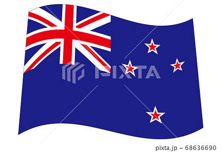 新世界の国旗2：3Ver波形　ニュージーランド