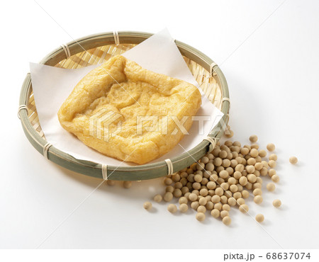 油揚げと大豆 油揚げと大豆 68637074