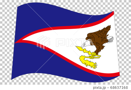 新世界の国旗2:3Ver波形 アメリカ領サモア 新世界の国旗2:3Ver波形 アメリカ領サモア 68637168