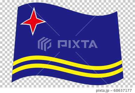 New World Flag 2:3Ver Waveform Aruba New World Flag 2:3Ver Waveform Aruba 68637177