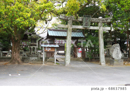萩春日神社の景色 萩春日神社の景色 68637985