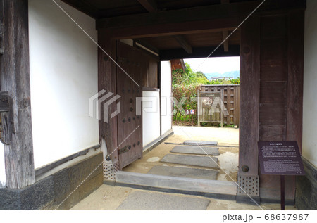 萩市旧児玉家長屋門の景色 萩市旧児玉家長屋門の景色 68637987