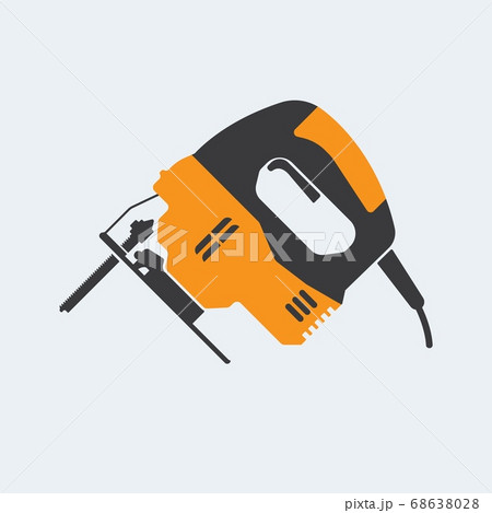 Electric top-handle jig saw. Power tool jigsaw. 68638028