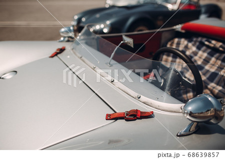 Cannes France Retro car rally. Porsche 550 Spyder 68639857