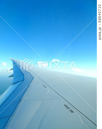 飛行機から見た景色 飛行機から見た景色 68640710