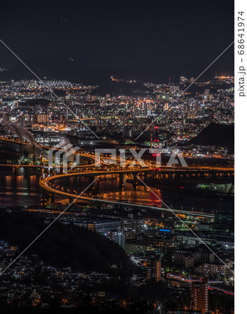 仁保JCと広島の夜景 68641974
