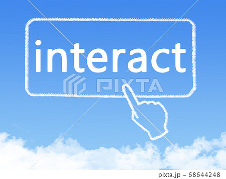 interact message cloud shape 68644248