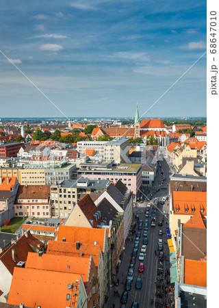 Augsburg, Germany Old Town 68647010