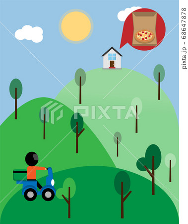 delivery service to far away place vector delivery service to far away place vector 68647878