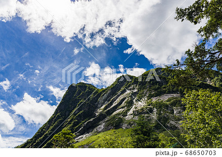 登山道からの屏風の頭 68650703