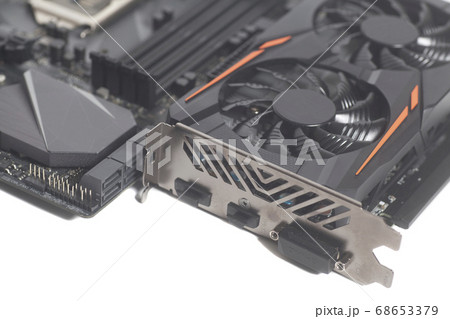 Motherboard with Graphic videocard 68653379