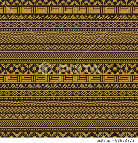 Tribal seamless pattern geometric seamless Tribal seamless pattern geometric seamless 68653878