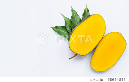 Tropical fruit, Mango  on white background. 68654855