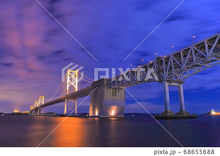 【香川県】 瀬戸大橋 (ライトアップ) 68655688
