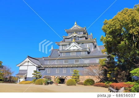 【岡山県】 岡山城 (天守閣) 68656037