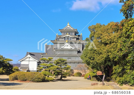 【岡山県】 岡山城 (天守閣) 68656038