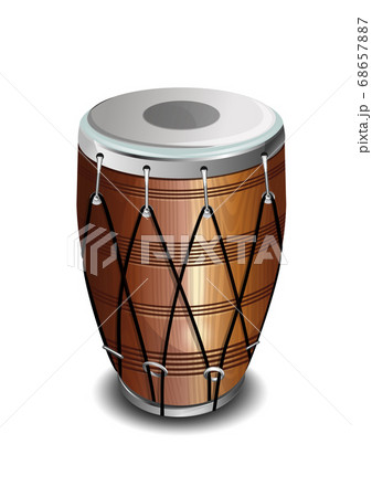Punjabi drum called Dhol. Drum in the Indian style Punjabi drum called Dhol. Drum in the Indian style 68657887