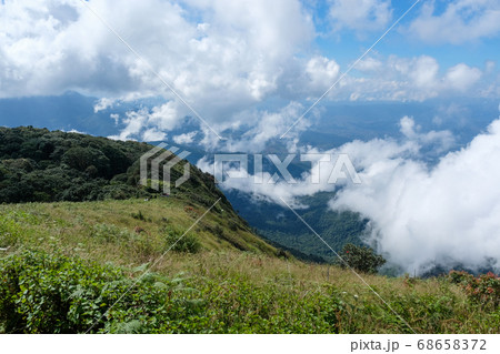 Mountain view in chaingmai Thailand Mountain view in chaingmai Thailand 68658372