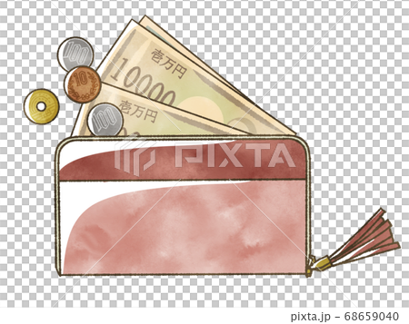 財布と現金 財布と現金 68659040
