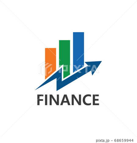 Business finance logo vector template image 68659944