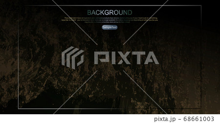 Abstract dark brown background, chaotic light texture, smooth gradient 68661003